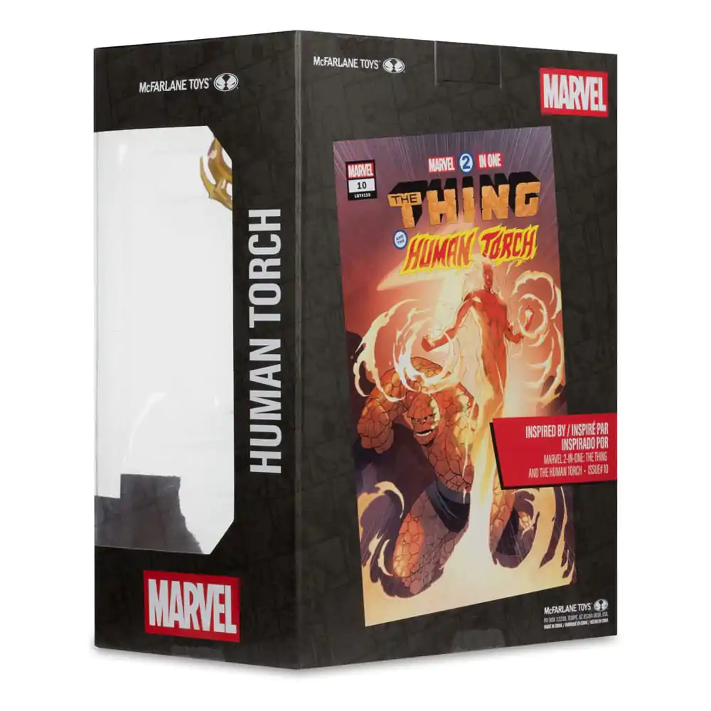 Marvel Collection PVC Statue 1/6 Human Torch (Marvel 2 in 1 #10) 29 cm product photo