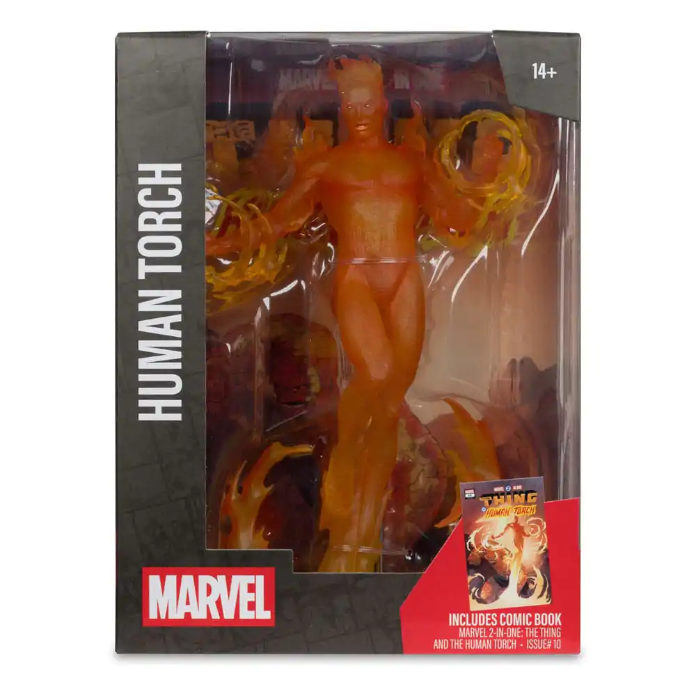 Marvel Collection PVC Statue 1/6 Human Torch (Marvel 2 in 1 #10) 29 cm product photo