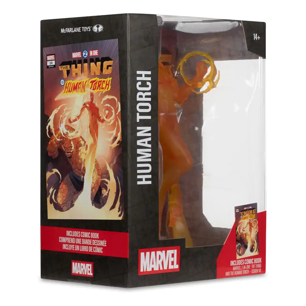 Marvel Collection PVC Statue 1/6 Human Torch (Marvel 2 in 1 #10) 29 cm product photo
