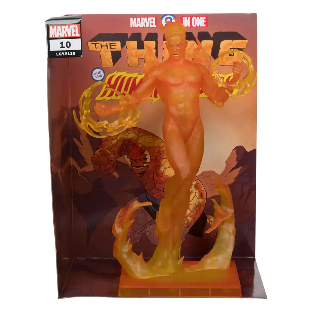 Marvel Collection PVC Statue 1/6 Human Torch (Marvel 2 in 1 #10) 29 cm product photo