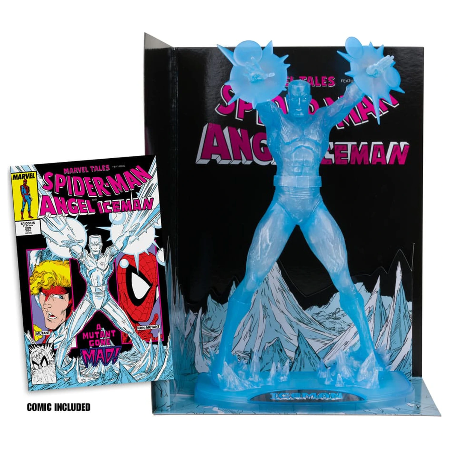 Marvel Collection PVC Statue 1/6 Iceman (Marvel Tales #229) (Red Platinum Edition) 29 cm product photo