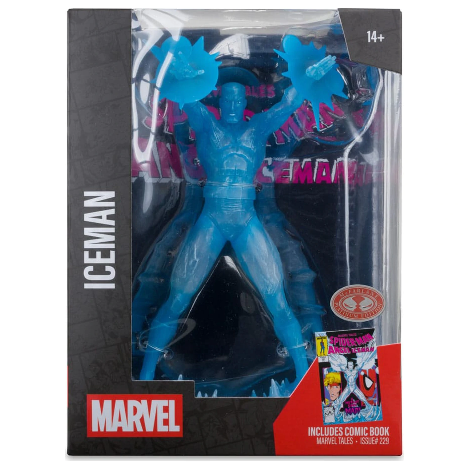 Marvel Collection PVC Statue 1/6 Iceman (Marvel Tales #229) (Red Platinum Edition) 29 cm product photo