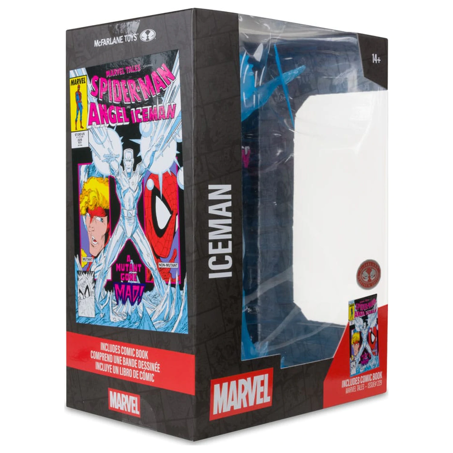 Marvel Collection PVC Statue 1/6 Iceman (Marvel Tales #229) (Red Platinum Edition) 29 cm product photo