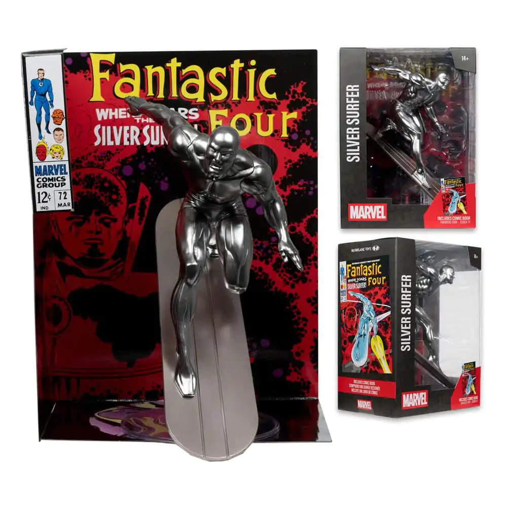 Marvel Collection PVC Statue 1/6 Silver Surfer (Fantastic Four #72) 25 cm product photo