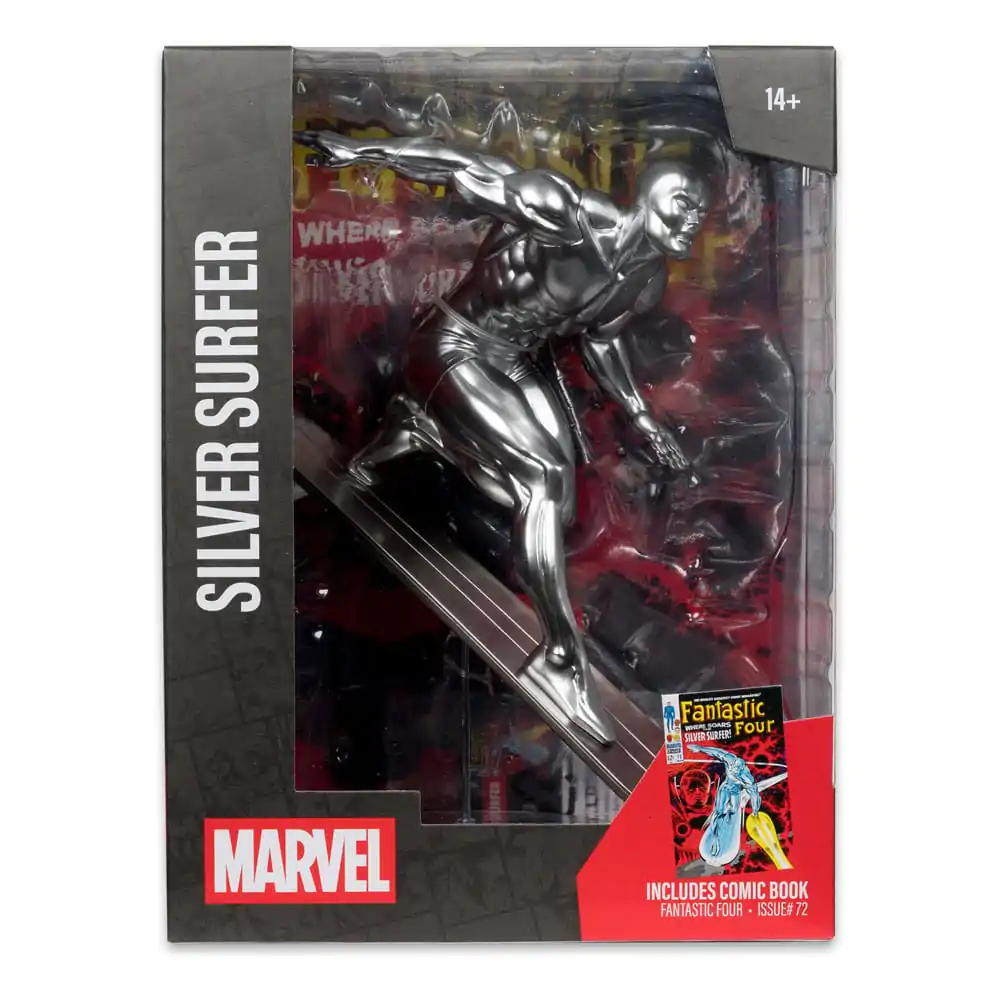 Marvel Collection PVC Statue 1/6 Silver Surfer (Fantastic Four #72) 25 cm product photo
