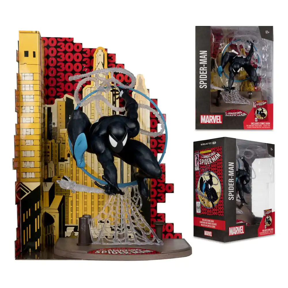 Marvel Collection PVC Statue 1/6 Spider-Man (Amazing Spider-Man #300) 15 cm product photo