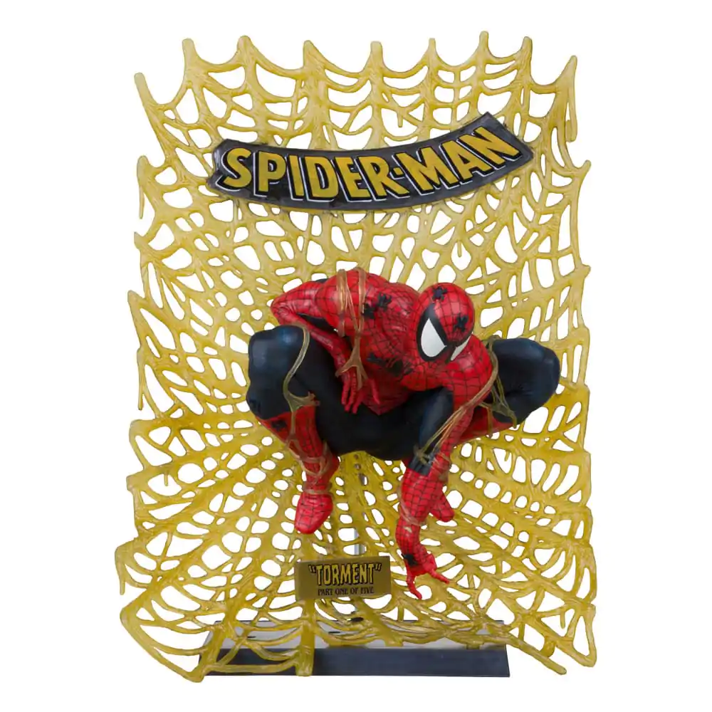 Marvel Collection PVC Statue 1/6 Spider-Man (Spider-Man # 1) (Gold Edition) (Gold Label) 15 cm product photo