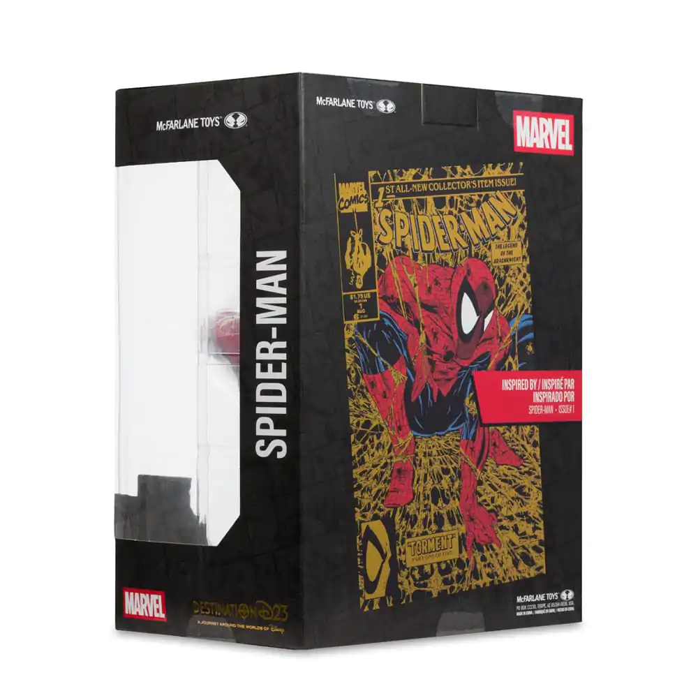 Marvel Collection PVC Statue 1/6 Spider-Man (Spider-Man # 1) (Gold Edition) (Gold Label) 15 cm product photo