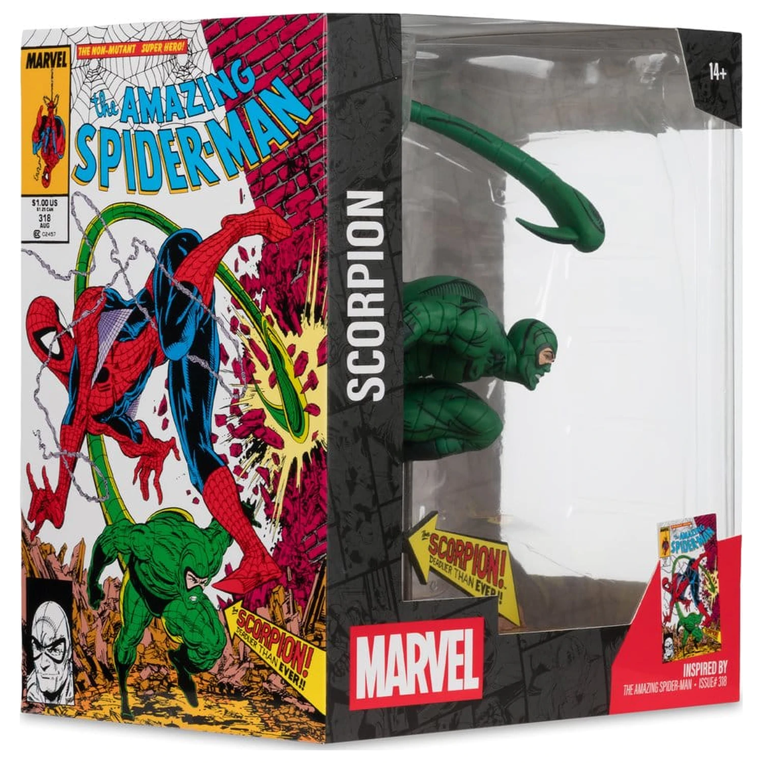 Marvel Collection PVC Figure 1/10 Scorpion (The Amazing Spider-Man #318) 17 cm product photo