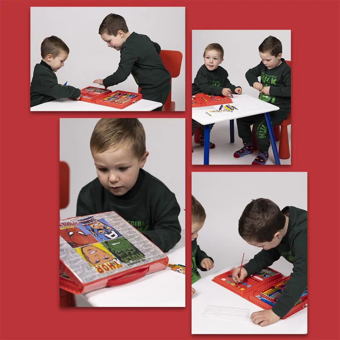 Marvel Colouring stationery set product photo