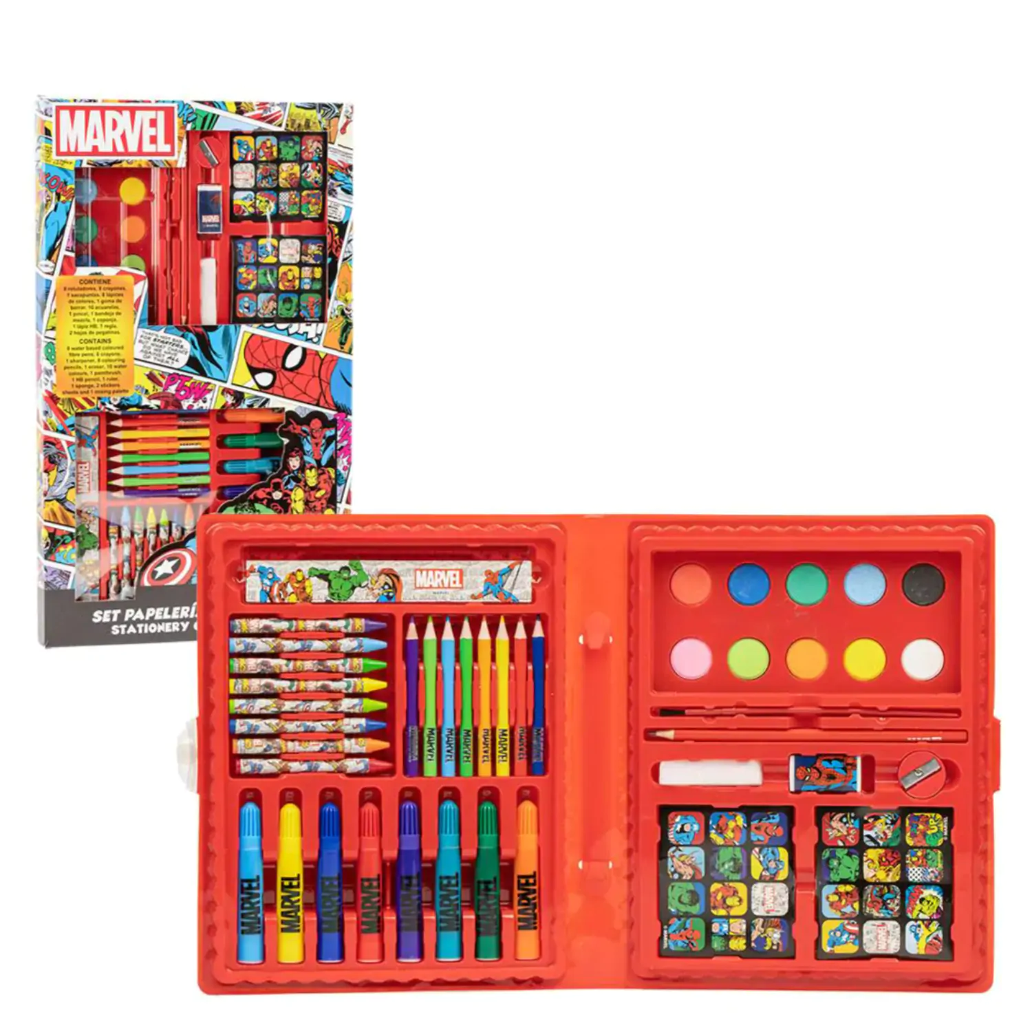 Marvel Colouring stationery set product photo