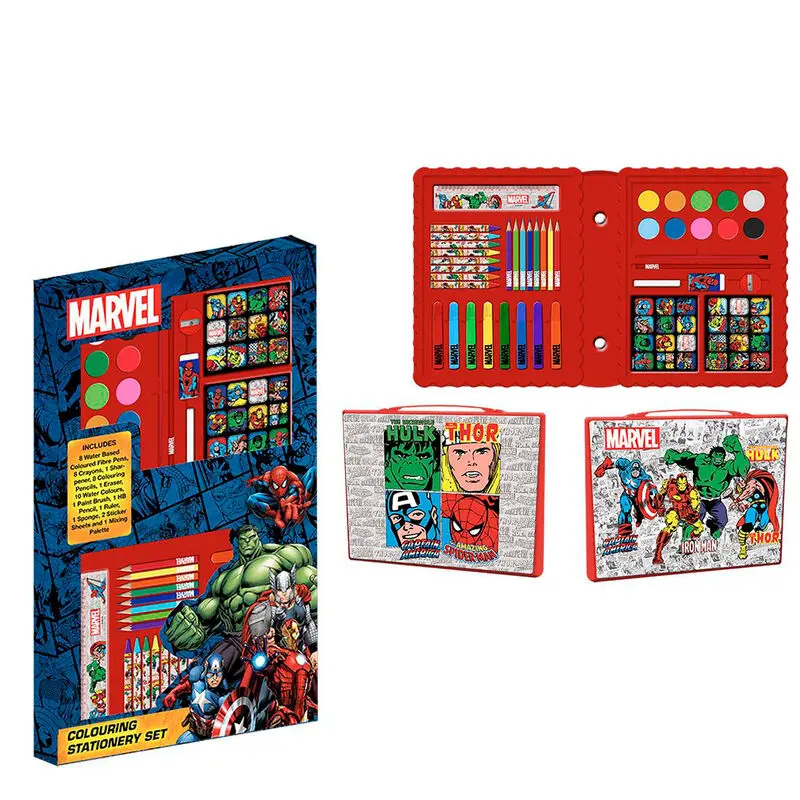 Marvel Colouring stationery set product photo