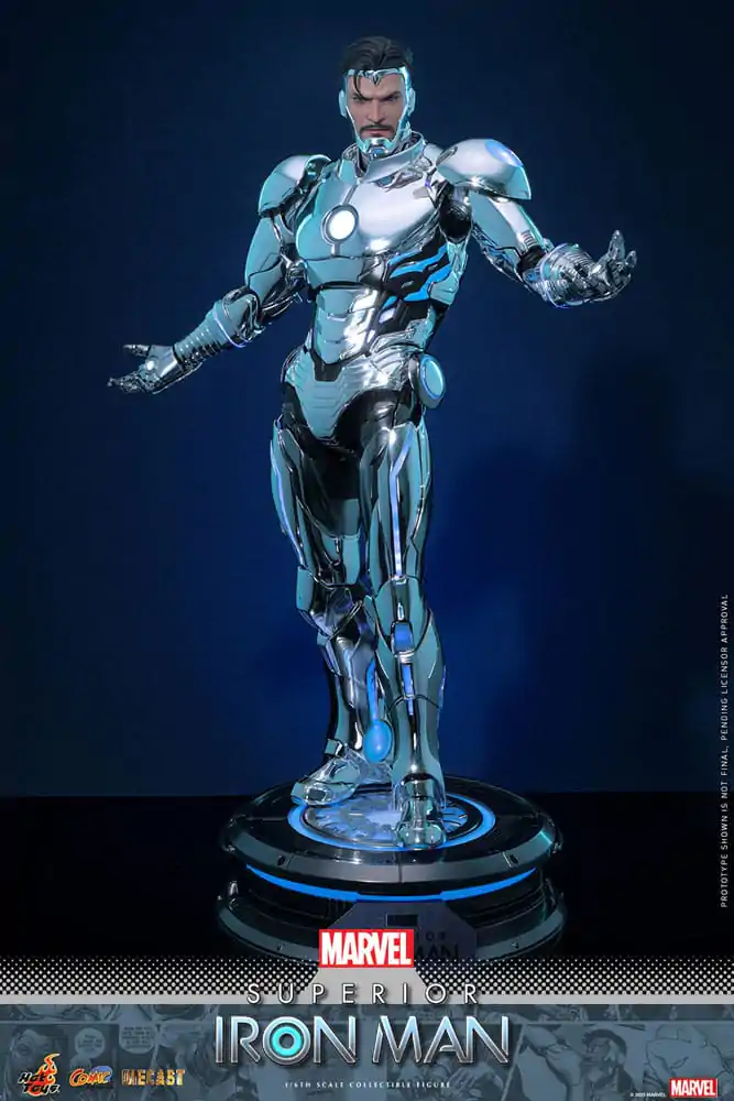 Marvel Comic Diecast Masterpiece Action Figure 1/6 Superior Iron Man 32 cm product photo