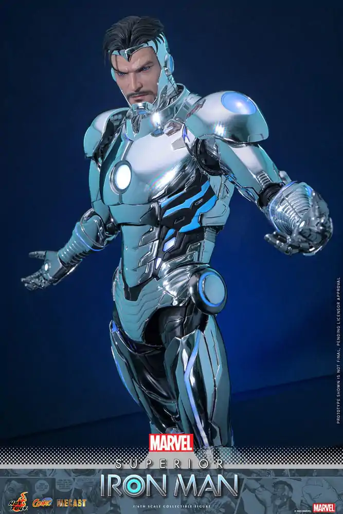 Marvel Comic Diecast Masterpiece Action Figure 1/6 Superior Iron Man 32 cm product photo