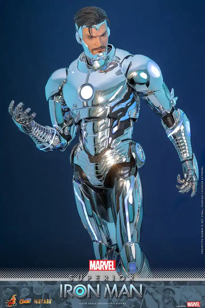 Marvel Comic Diecast Masterpiece Action Figure 1/6 Superior Iron Man 32 cm product photo