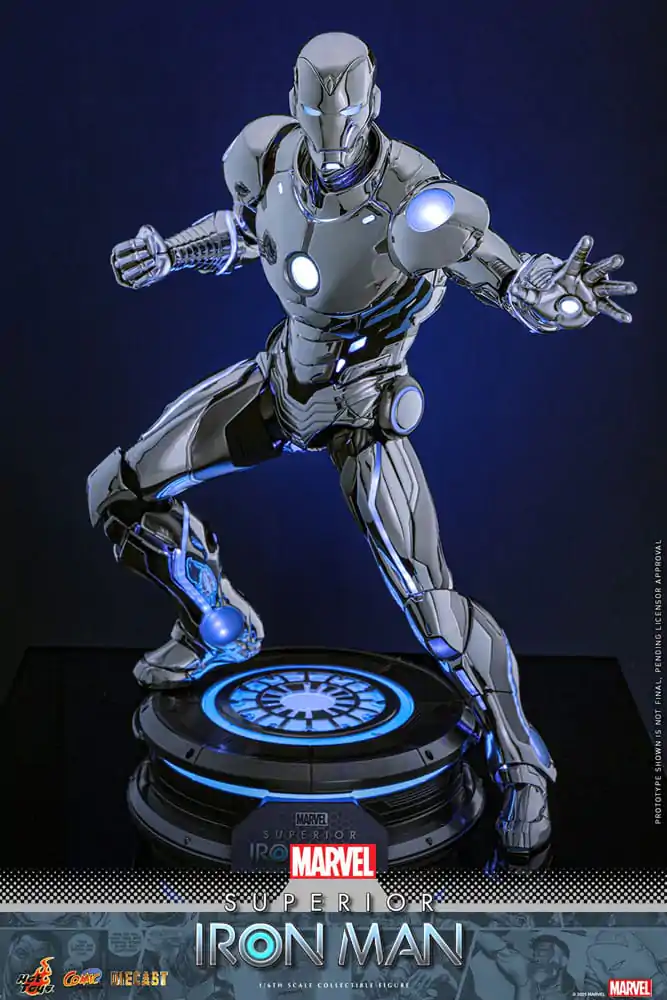 Marvel Comic Diecast Masterpiece Action Figure 1/6 Superior Iron Man 32 cm product photo