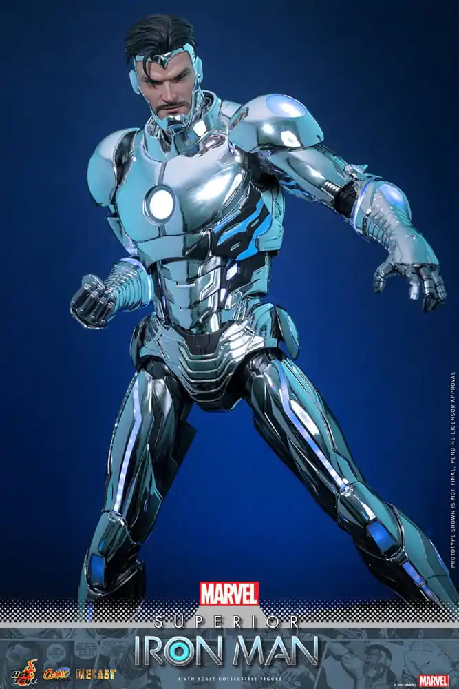 Marvel Comic Diecast Masterpiece Action Figure 1/6 Superior Iron Man 32 cm product photo