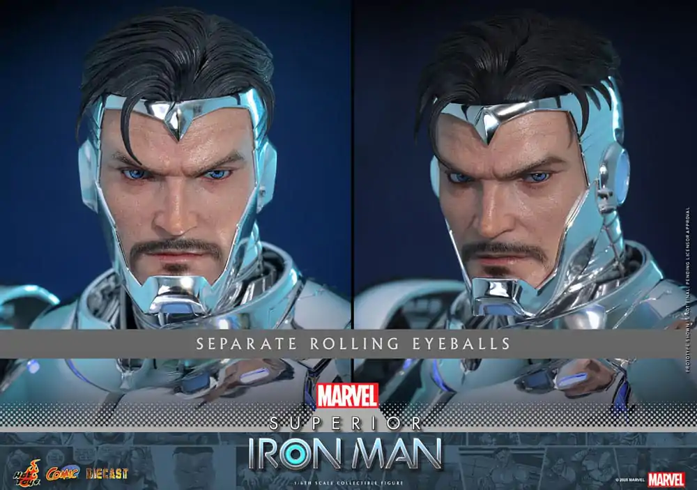 Marvel Comic Diecast Masterpiece Action Figure 1/6 Superior Iron Man 32 cm product photo