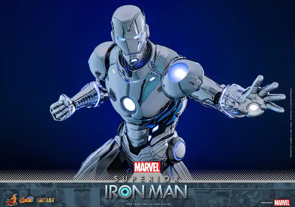 Marvel Comic Diecast Masterpiece Action Figure 1/6 Superior Iron Man 32 cm product photo