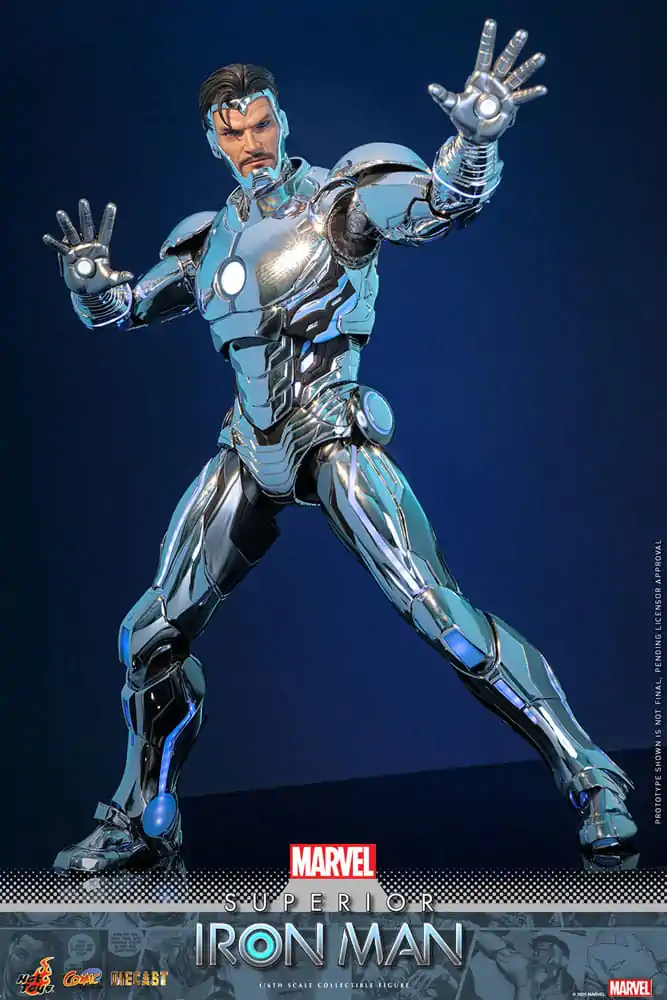 Marvel Comic Diecast Masterpiece Action Figure 1/6 Superior Iron Man 32 cm product photo