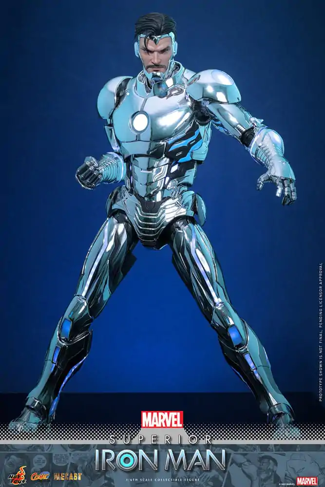 Marvel Comic Diecast Masterpiece Action Figure 1/6 Superior Iron Man 32 cm product photo