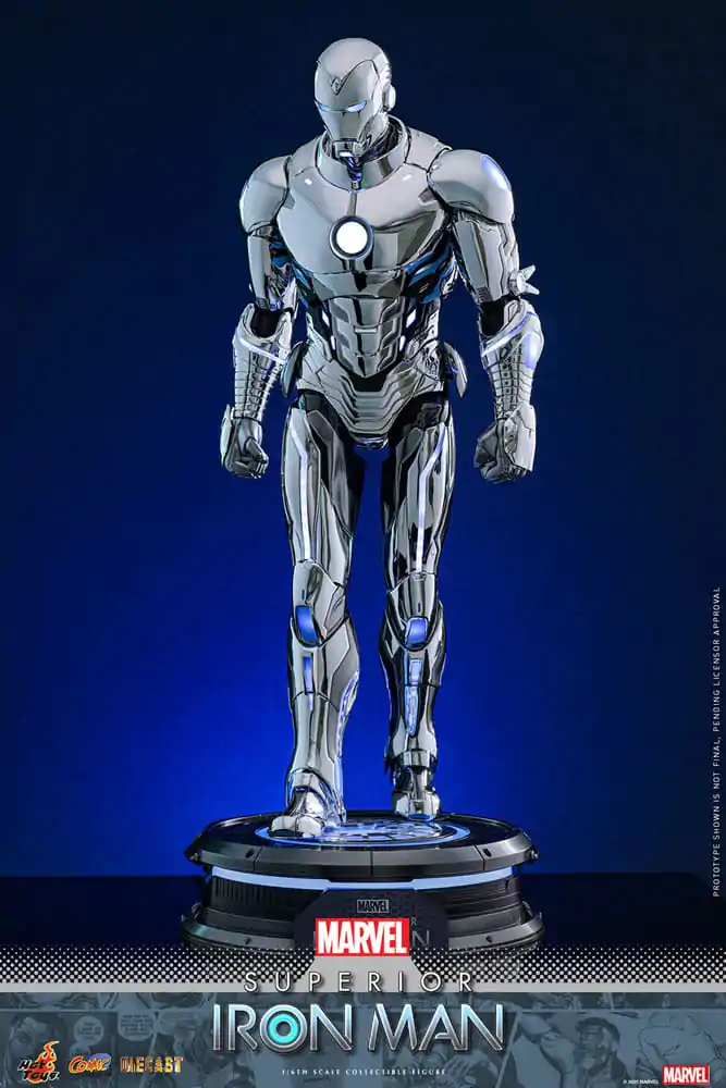 Marvel Comic Diecast Masterpiece Action Figure 1/6 Superior Iron Man 32 cm product photo
