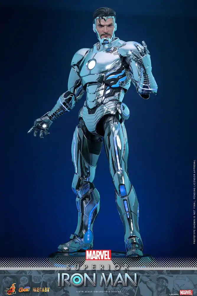 Marvel Comic Diecast Masterpiece Action Figure 1/6 Superior Iron Man 32 cm product photo
