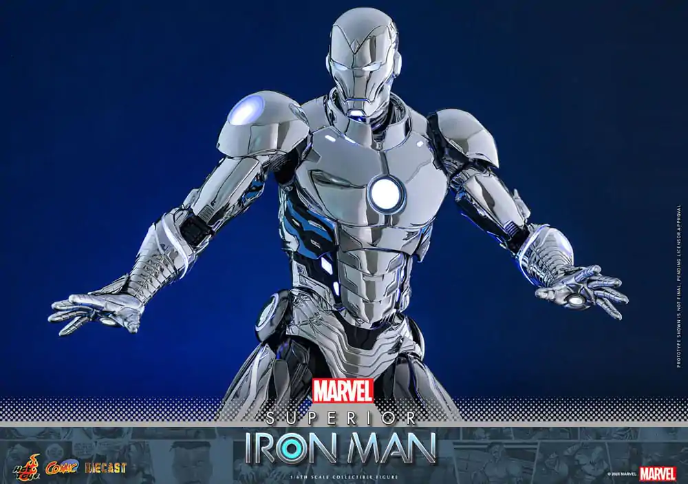 Marvel Comic Diecast Masterpiece Action Figure 1/6 Superior Iron Man 32 cm product photo
