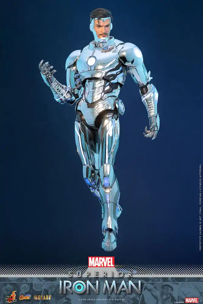Marvel Comic Diecast Masterpiece Action Figure 1/6 Superior Iron Man 32 cm product photo