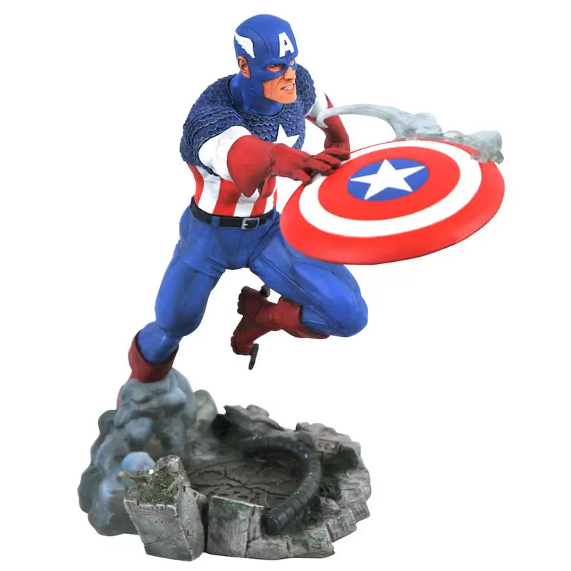 Marvel Comic Gallery Vs. PVC Statue Captain America 25 cm termékfotó