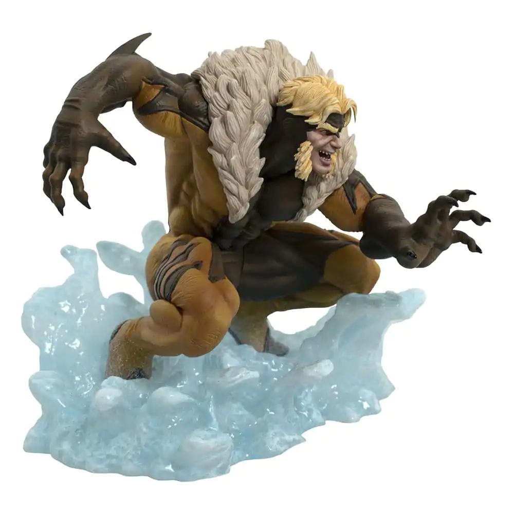 Marvel Comic Gallery PVC Diorama Sabretooth 16 cm product photo