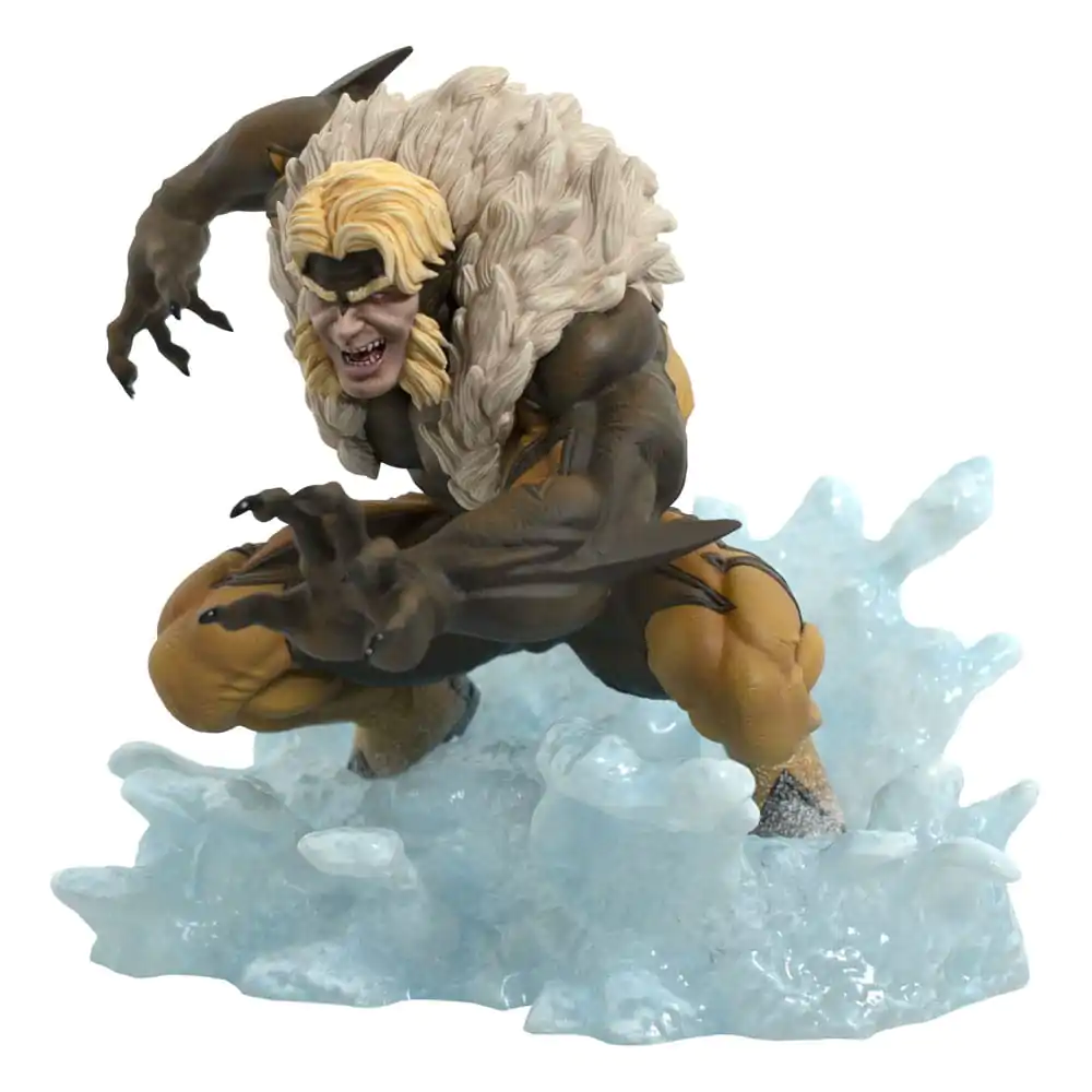 Marvel Comic Gallery PVC Diorama Sabretooth 16 cm product photo