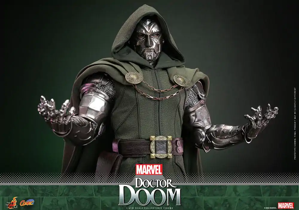 Marvel Comic Masterpiece Action Figure 1/6 Doctor Doom 33 cm termékfotó