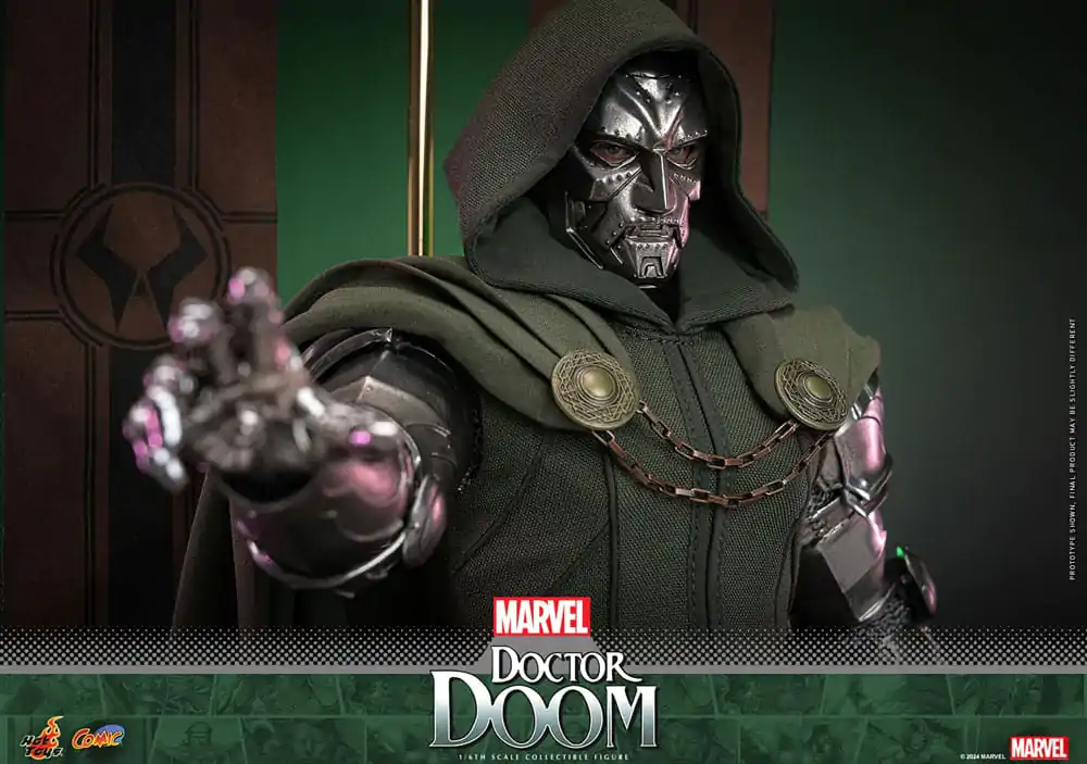 Marvel Comic Masterpiece Action Figure 1/6 Doctor Doom 33 cm termékfotó