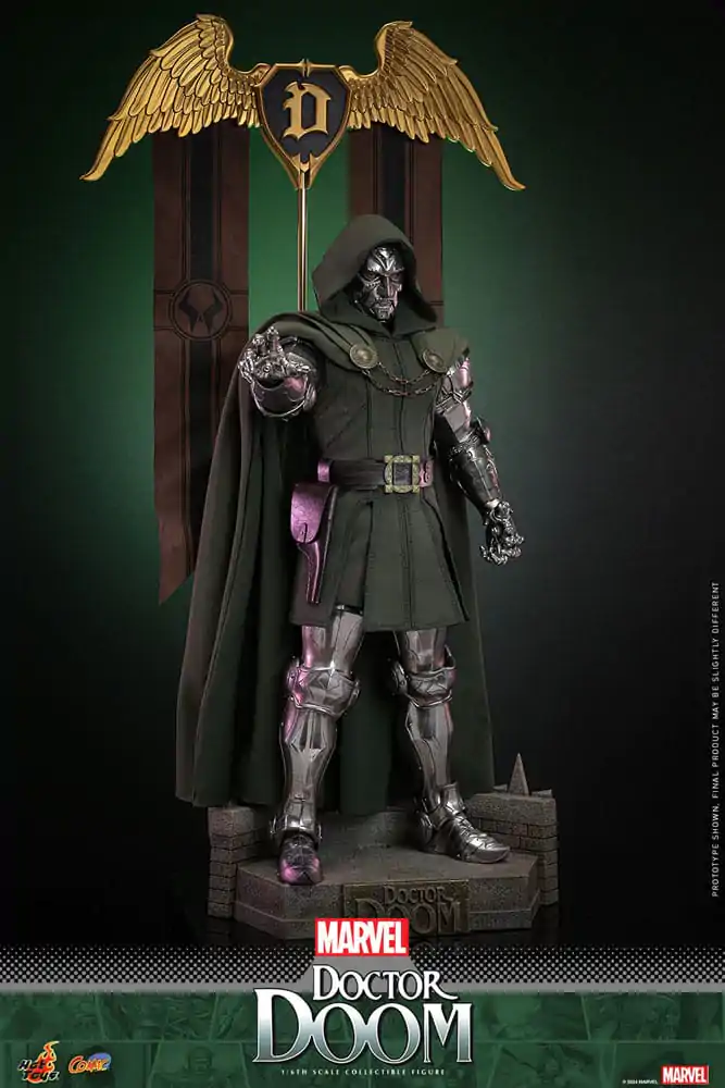 Marvel Comic Masterpiece Action Figure 1/6 Doctor Doom 33 cm termékfotó