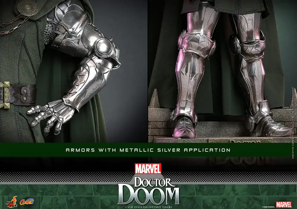 Marvel Comic Masterpiece Action Figure 1/6 Doctor Doom 33 cm termékfotó