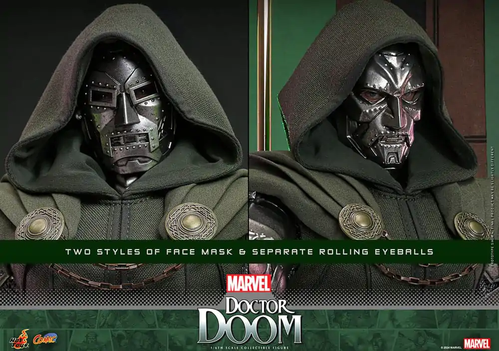 Marvel Comic Masterpiece Action Figure 1/6 Doctor Doom 33 cm termékfotó