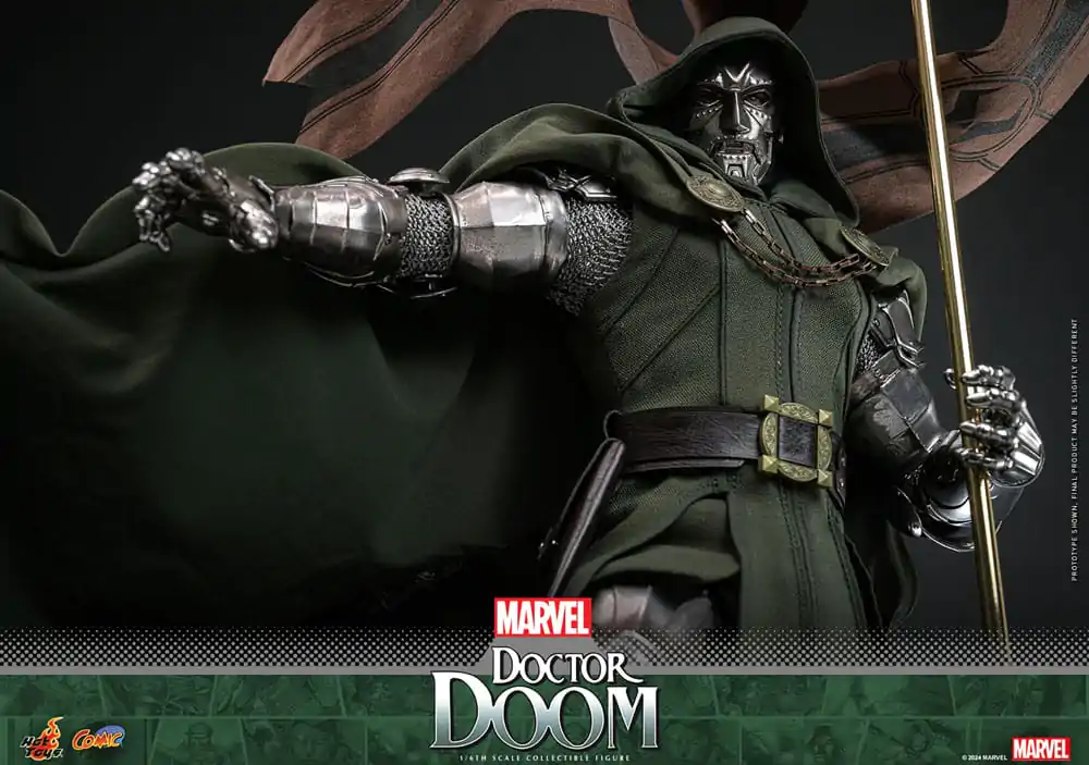 Marvel Comic Masterpiece Action Figure 1/6 Doctor Doom 33 cm termékfotó