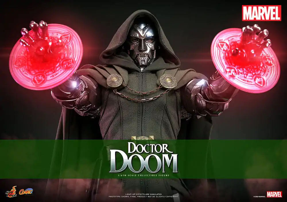 Marvel Comic Masterpiece Action Figure 1/6 Doctor Doom 33 cm termékfotó