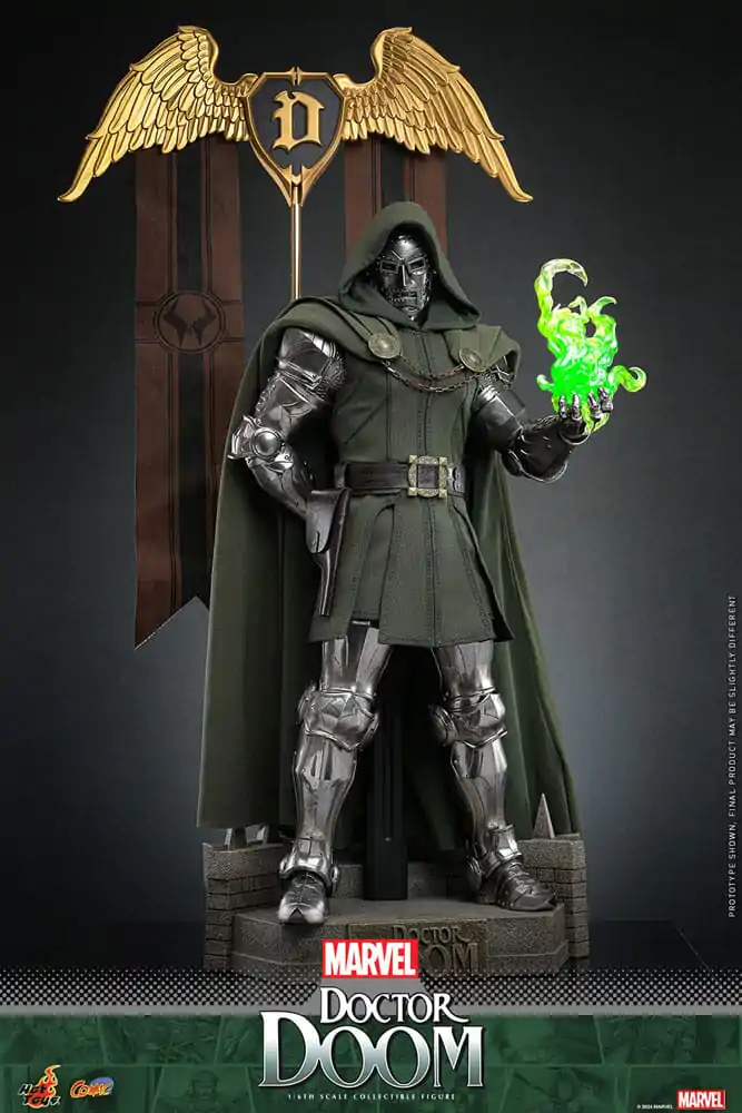 Marvel Comic Masterpiece Action Figure 1/6 Doctor Doom 33 cm termékfotó