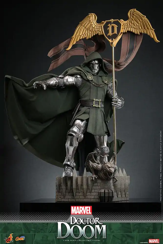 Marvel Comic Masterpiece Action Figure 1/6 Doctor Doom 33 cm termékfotó