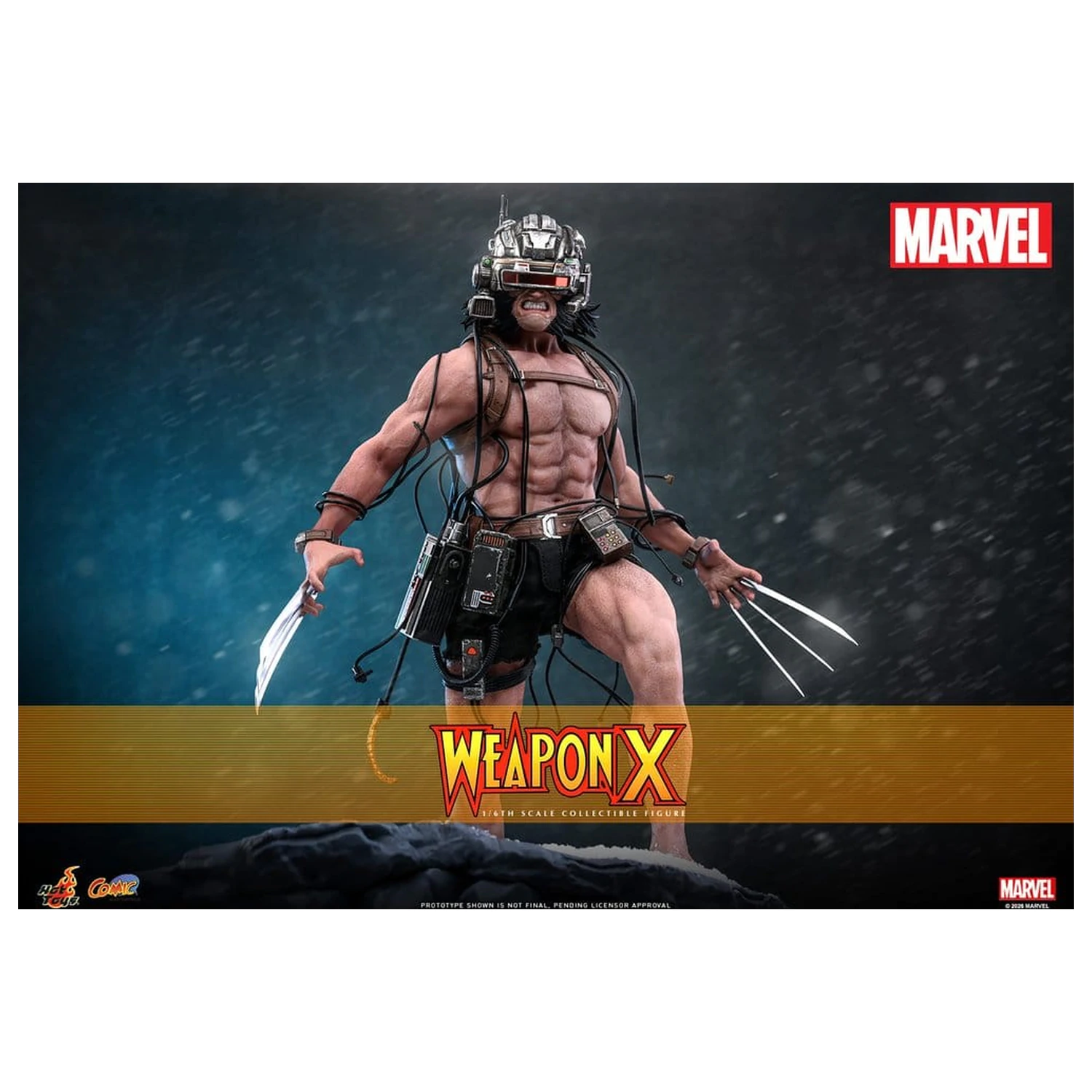 Marvel Comic Masterpiece Action Figure 1/6 Weapon X 31 cm product photo