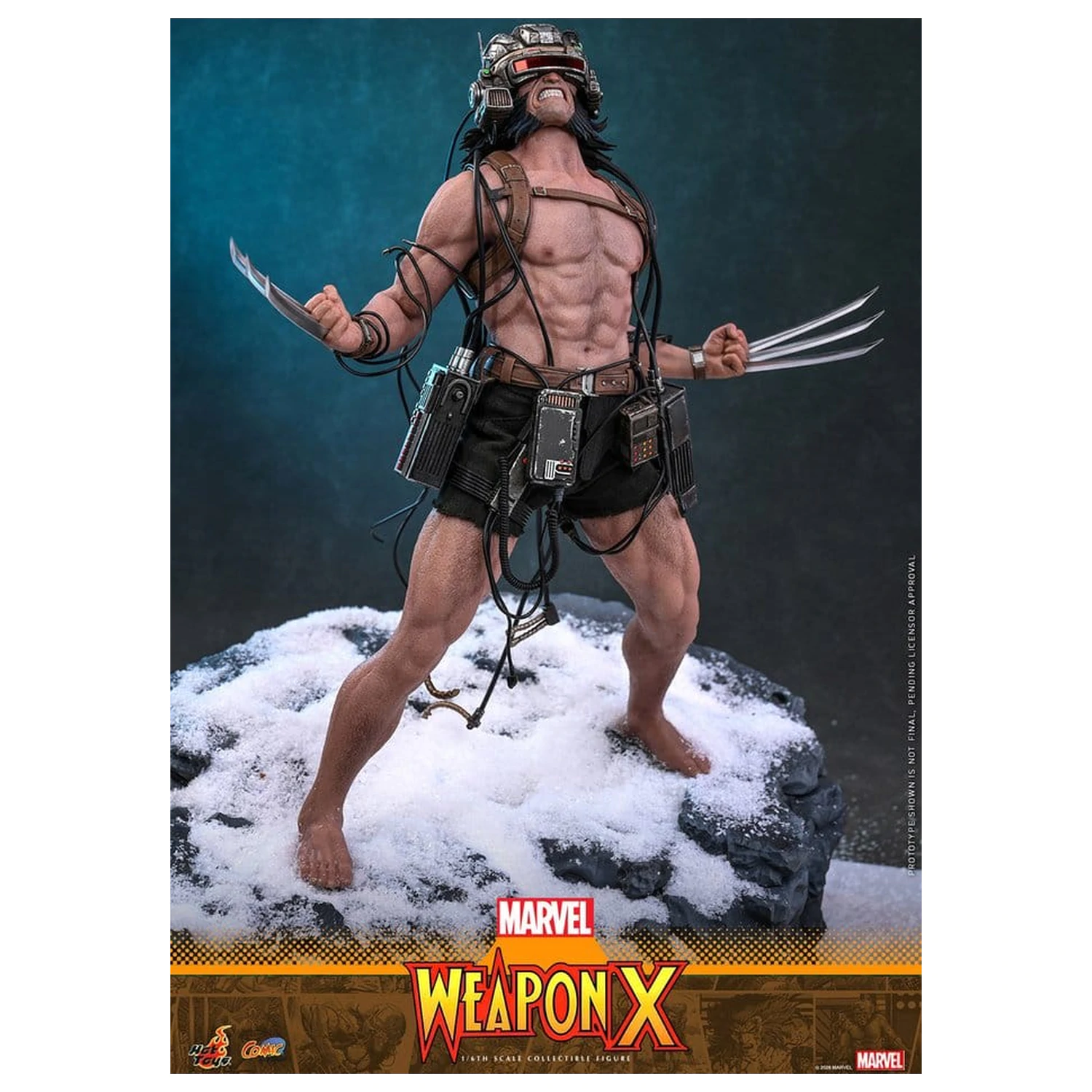 Marvel Comic Masterpiece Action Figure 1/6 Weapon X 31 cm product photo