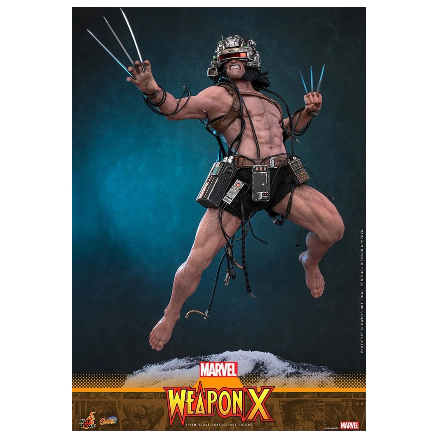 Marvel Comic Masterpiece Action Figure 1/6 Weapon X 31 cm product photo