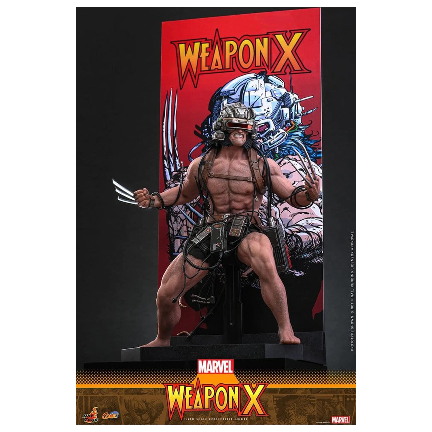 Marvel Comic Masterpiece Action Figure 1/6 Weapon X 31 cm product photo