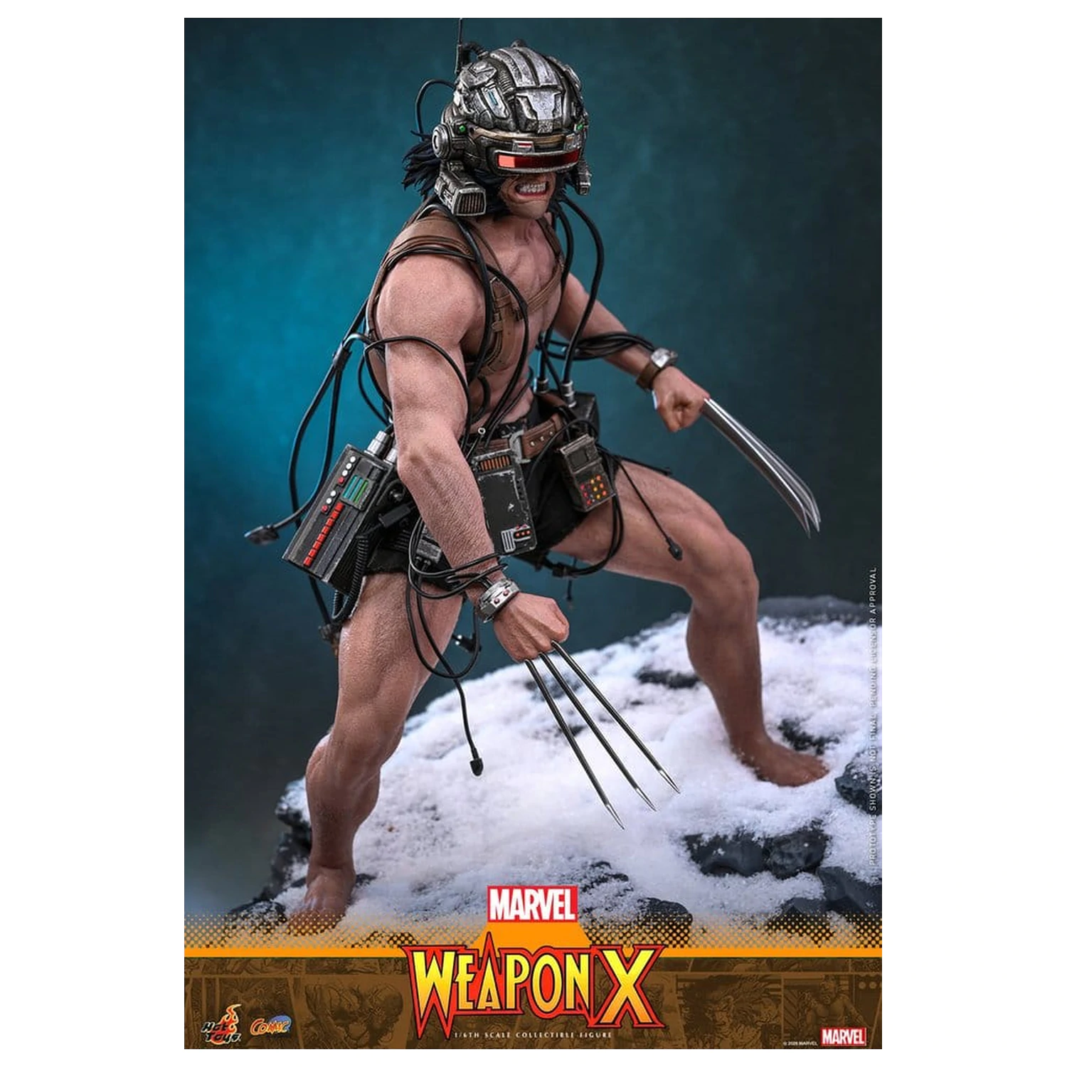 Marvel Comic Masterpiece Action Figure 1/6 Weapon X 31 cm product photo