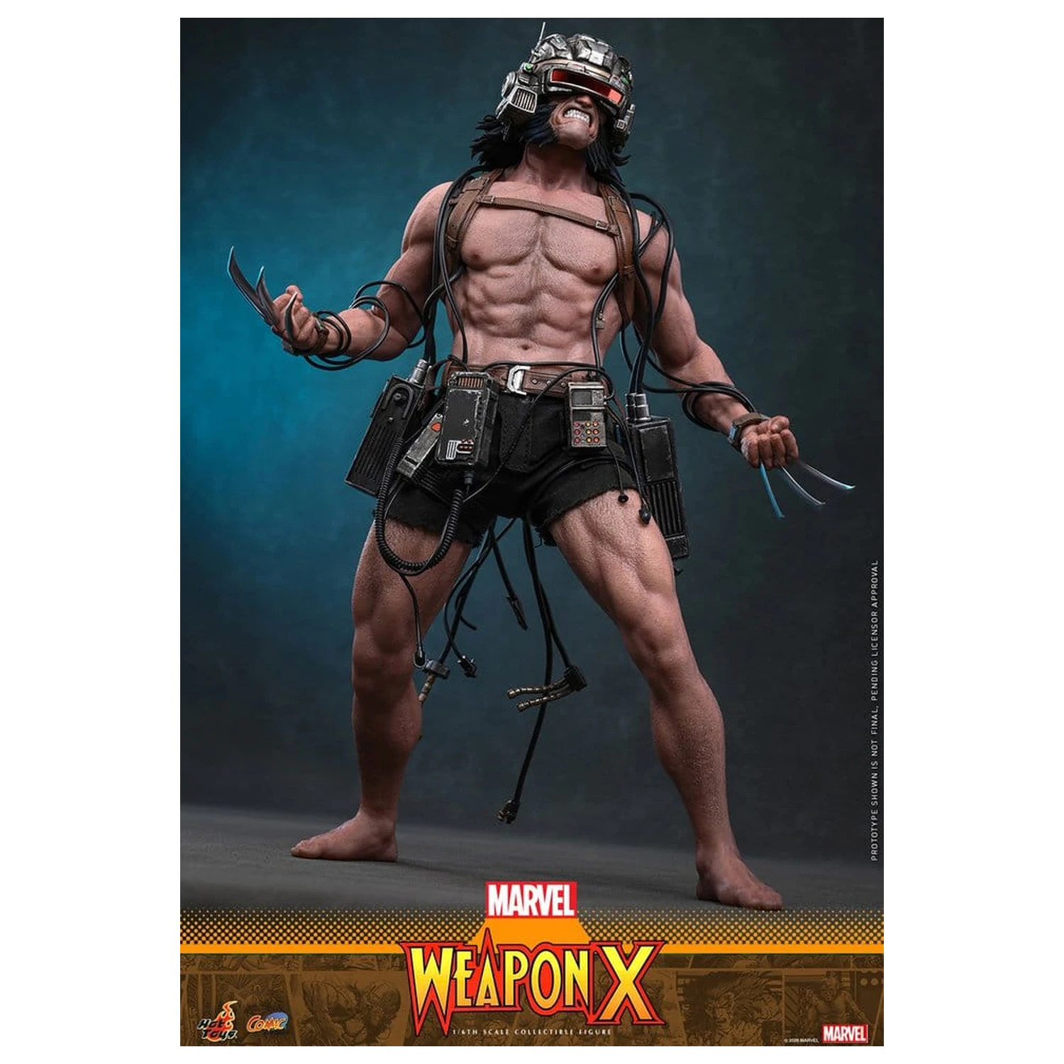 Marvel Comic Masterpiece Action Figure 1/6 Weapon X 31 cm product photo