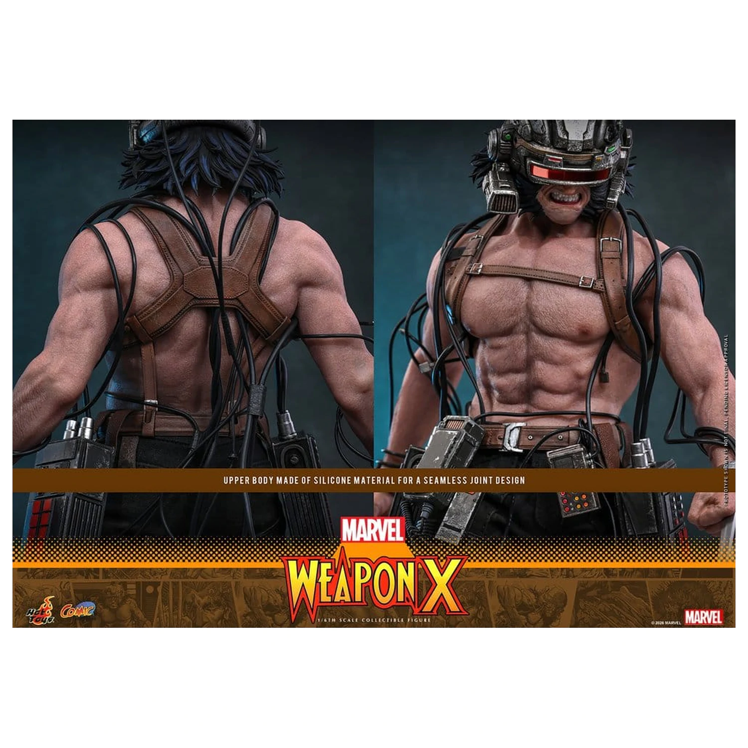 Marvel Comic Masterpiece Action Figure 1/6 Weapon X 31 cm product photo