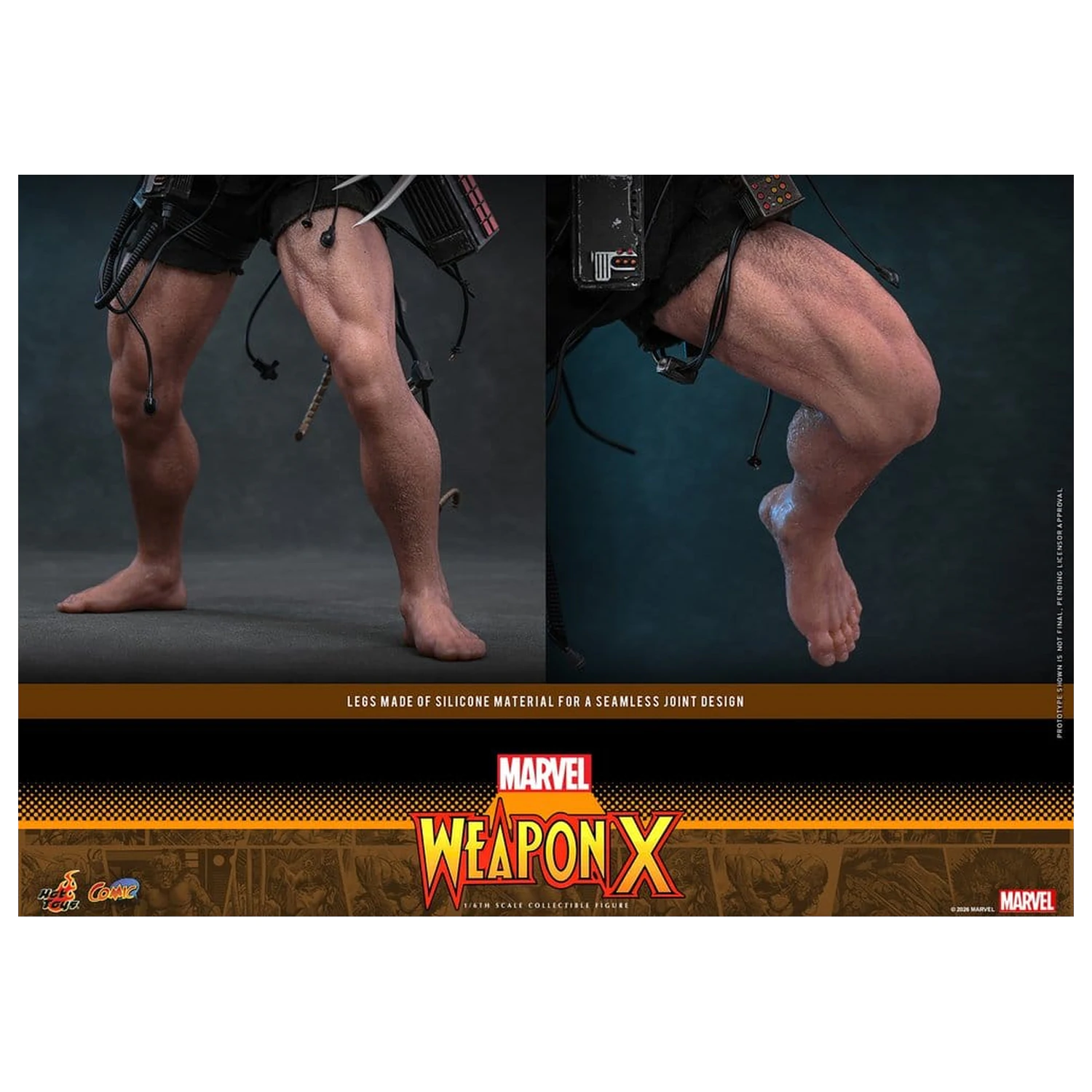 Marvel Comic Masterpiece Action Figure 1/6 Weapon X 31 cm product photo