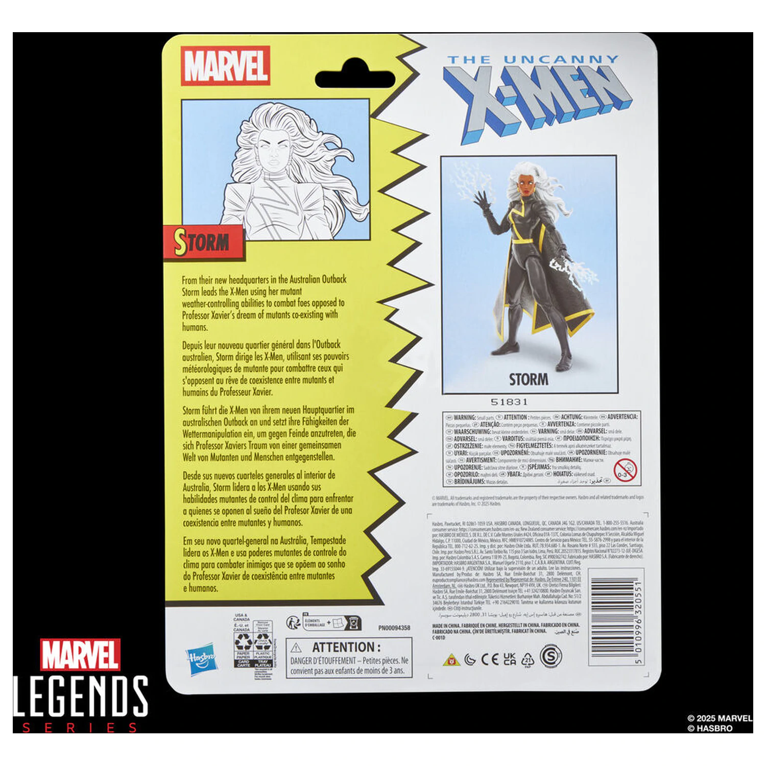Marvel Comic The Uncanny X-Men Storm figure 15cm product photo